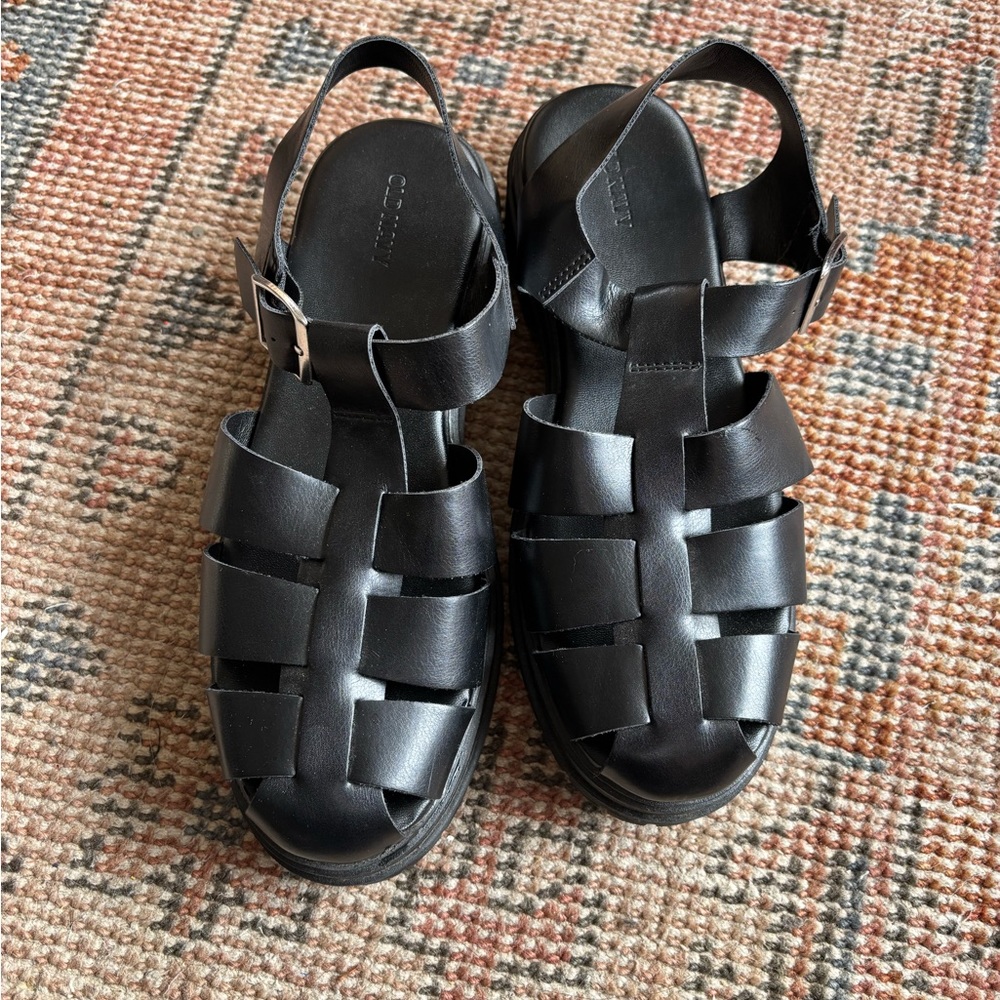 Chunky Fisherman Sandals